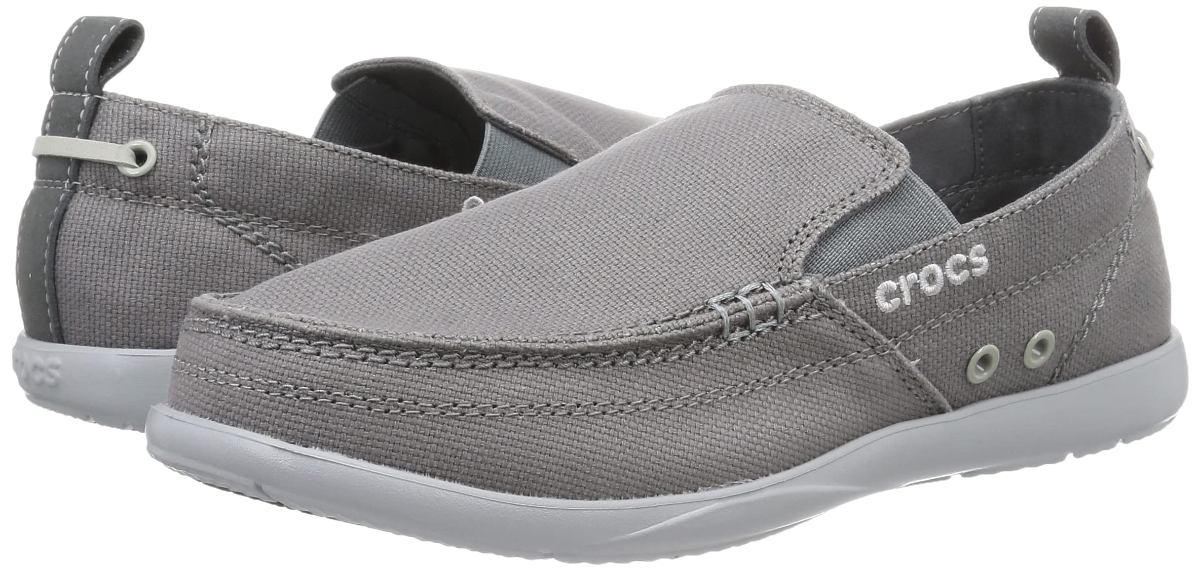 Crocs Men's Walu Slip On Loafer | Casual Men's Loafers | Walking Shoes for Men