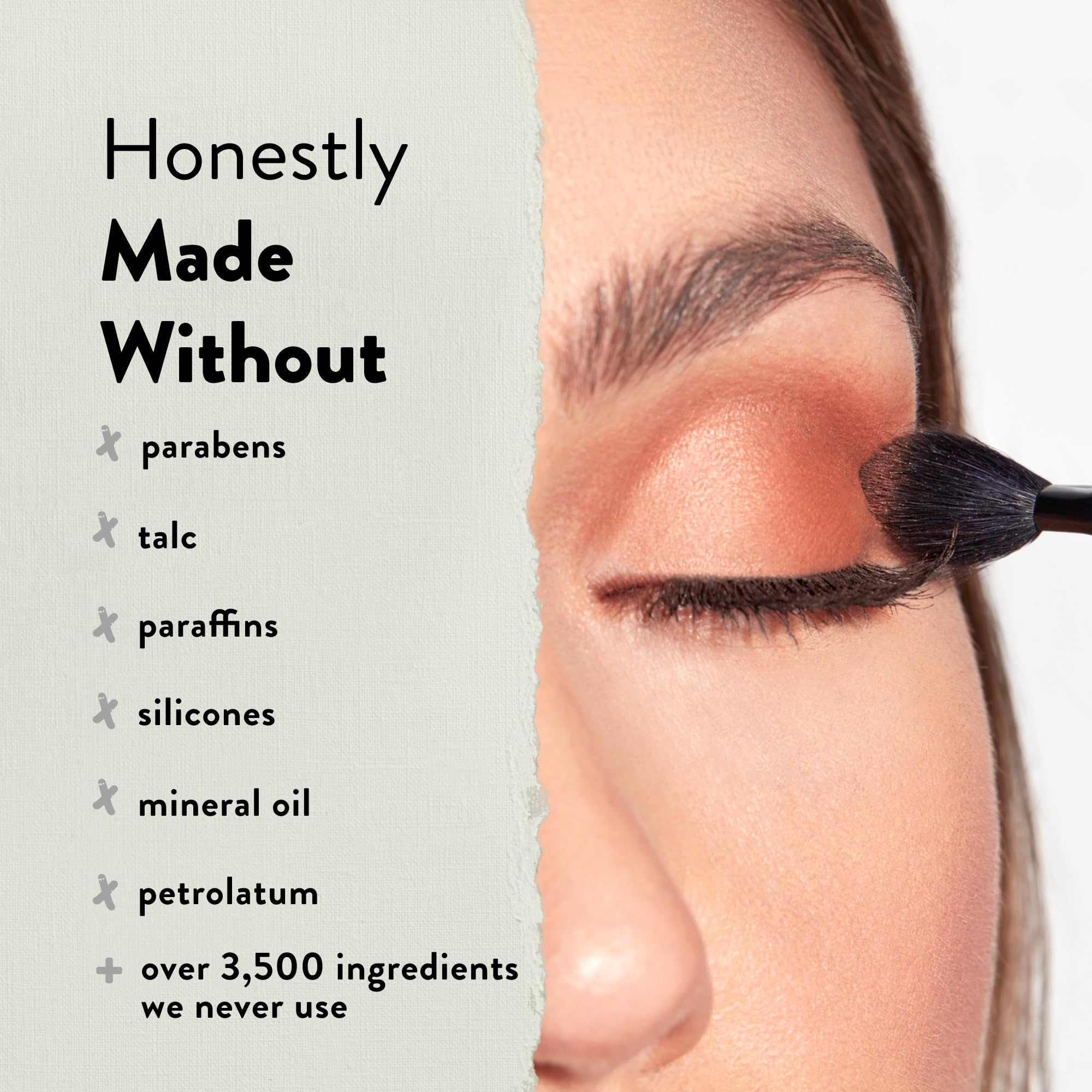 Honest Beauty Get It Together Eyeshadow Palette with 10 Pigment-Rich Shades | Dermatologist Tested + Cruelty Free | 0.67 oz.