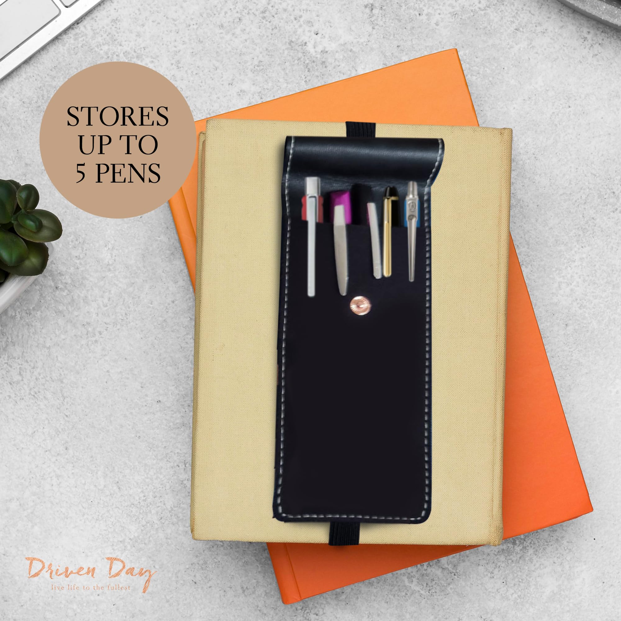 Buy DRIVEN DAY Pencil Pouch Bookmark - Pen Pouch Bag To Keep Pens