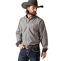 ARIAT Men's Wrinkle Free Ved Classic Fit Shirt
