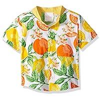 Boys' Little Wilder Shirt Citrus Blossom Multi, 3Y