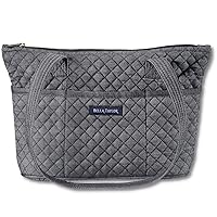 Bella Taylor Small Tote | Lightweight Quilted Fabric Purses for Women