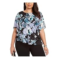 Alex Evenings womens Blouse