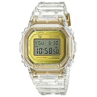G-SHOCK Casio DW-5035E-7JR Glacier Gold 35th Anniversary Clear Skeleton Shock Resistant Watch (Japan Domestic Genuine Products)
