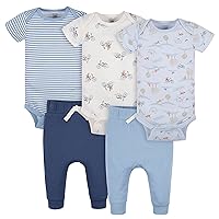 Gerber unisex-baby CasualStretchy Pant Set