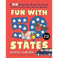 Fun with 50 States: A Big Activity Book for Kids about the Amazing United States Fun with 50 States: A Big Activity Book for Kids about the Amazing United States Paperback Spiral-bound