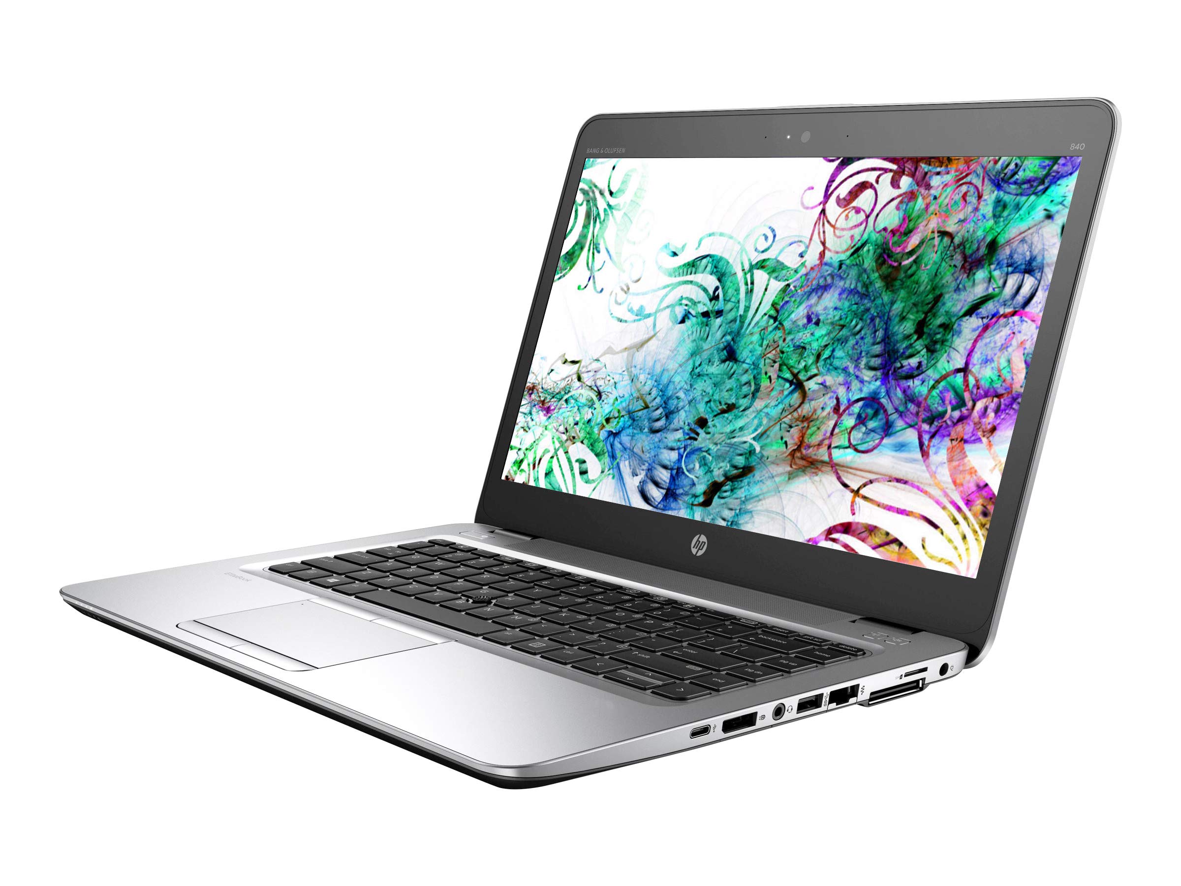 HP EliteBook 840 G3 14-inch Laptop, Intel i5 6300U 2.4GHz, 8GB DDR4 RAM, 256GB M.2 SSD Hard Drive, USB Type C, Webcam, Windows 10 (Renewed)