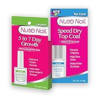 Nutra Nail 5 to 7 Day Growth Treatment & Speedy Dry Top Coat