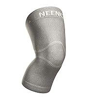 NEENCA Ultra-thin Knee Sleeve for Knee Pain, Lightest Knee Compression Sleeve with Graphene Ions Infused Fabric for Pain Relief, Swelling, Arthritis, Poor Circulation, Running, Sport- FSA/HSA Approved