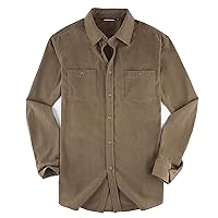 Alex Vando Mens Button Down Shirts Regular Fit Long Sleeve Casual Plaid Flannel Shirt