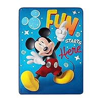 Northwest Mickey Mouse Silk Touch Throw Blanket, 46