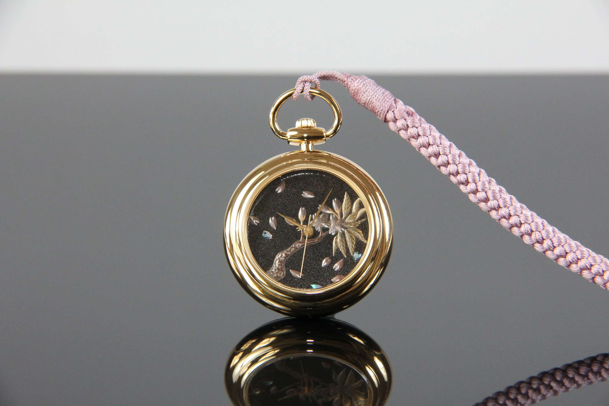 Urushi Maki-e Pocket Watch Joga