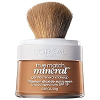 L’Oréal Paris True Match Mineral Loose Powder Foundation, Classic Tan, 0.35oz