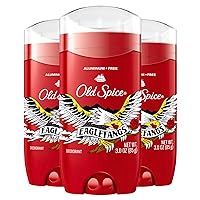 Old Spice Aluminum Free Deodorant for Men, Eaglefangs, (Pack of 3)