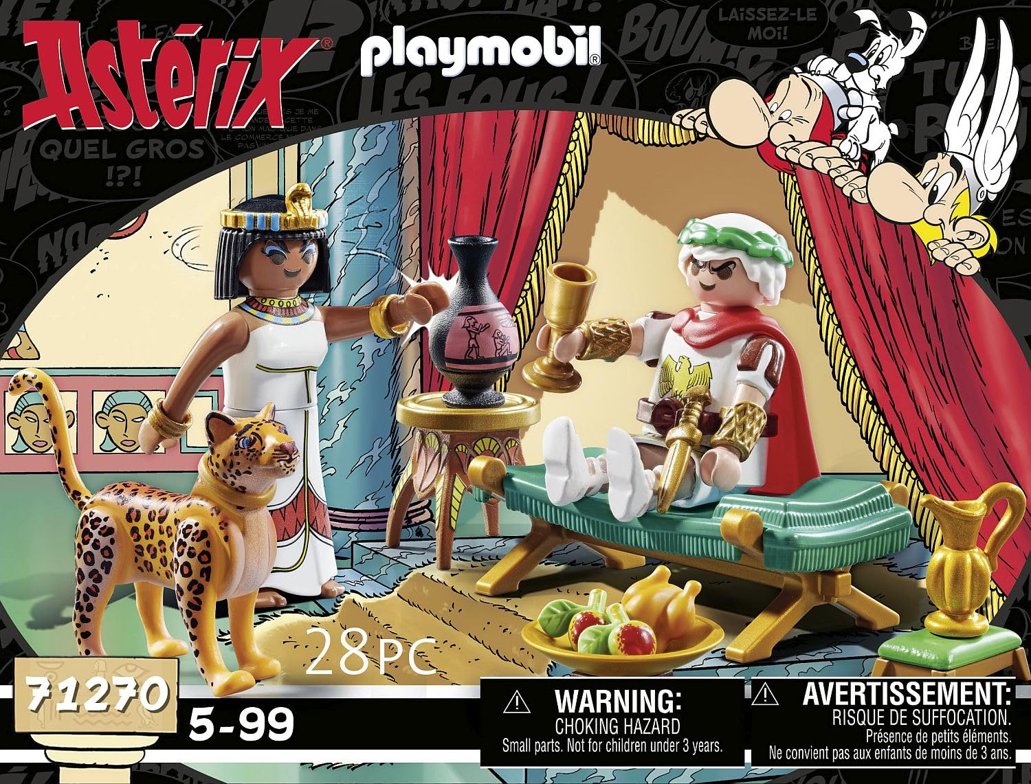 Playmobil 71270 Asterix: Caesar & Cleopatra - New 2023