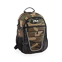 Fila Argus 5 Laptop Backpack, Black CAMO, One Size