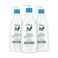 Dove Body Love Moisturizing Body Lotion Intense Care Pack of 3 for Rough or Dry Skin Softens and Smoothes 13.5oz