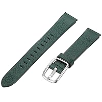Hadley-Roma b&nd with MODE Green 16mm Genuine Leather Watch Band