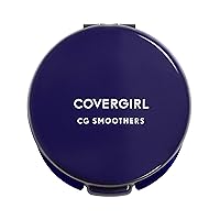 COVERGIRL Smoothers Pressed Powder, Translucent Medium 715, 0.32 Ounce (Packaging May Vary) Powder Makeup with Chamomile