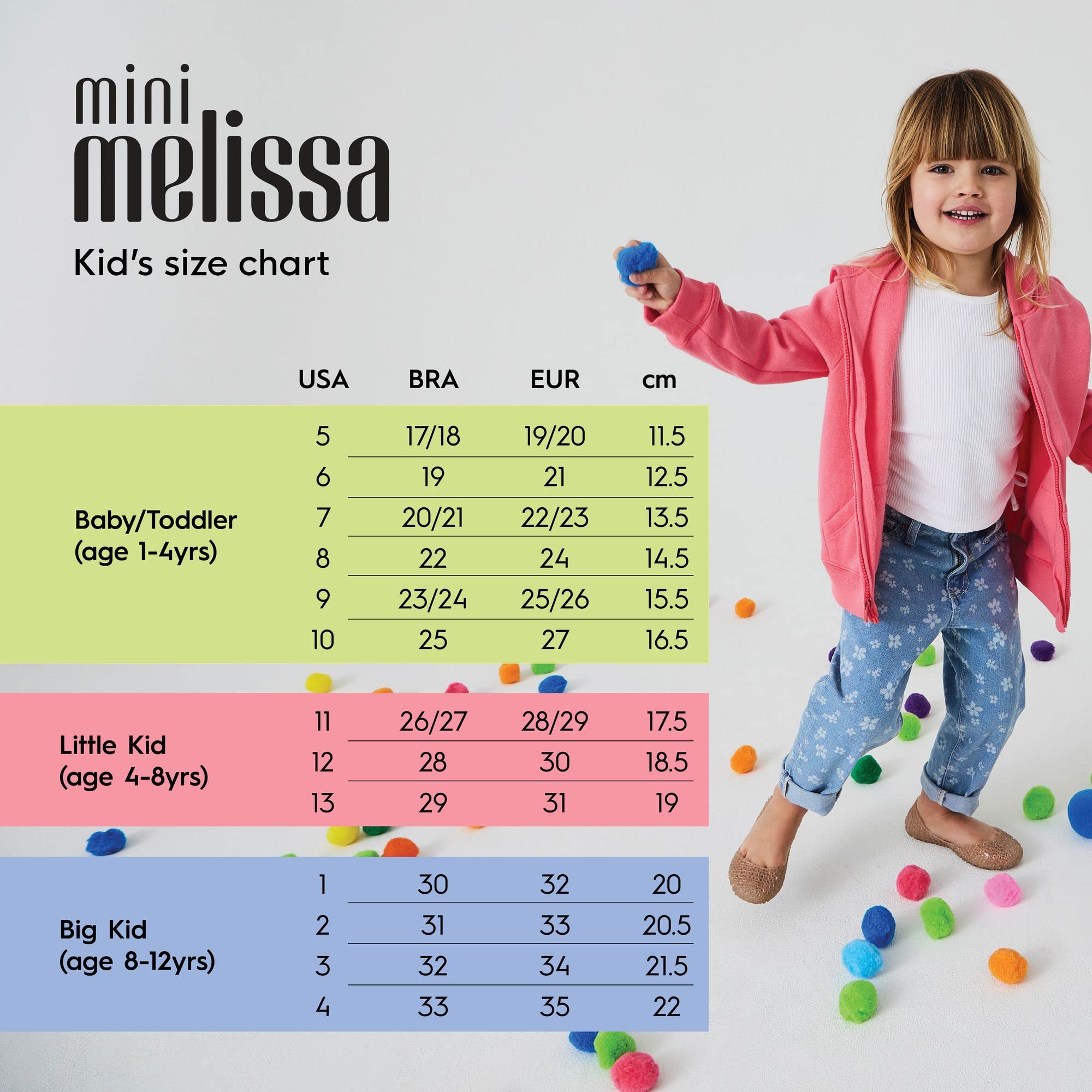 mini melissa Girl's Flat Sandals