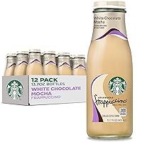 Frappuccino Coffee Drink, White Chocolate Mocha 13.7 fl oz Bottles (12 Pack)