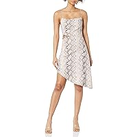 KENDALL + KYLIE Women's Cowl Neck Slip Dress with Side Cut-Out