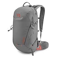 Rab Aeon 20-Liter Lightweight Hydration Pack - Comfortable Daypack for Hiking, Biking, & Trail Running - Iron Grey - 20-Liter