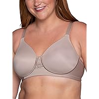 Women's Full Figure Beauty Back Smoothing Bra, 4-Way Stretch Fabric, Lightly Lined Cups up to H