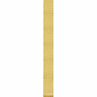Offray, Gold 362976 Metallic Grosgrain Craft Ribbon, 5/8-Inch, 5/8 Inch x 9 Feet