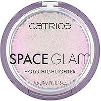 Catrice | Space Glam Holo Highlighter | Iridescent, Multichrome, Highly Pigmented | Pink, Gold & Green Shimmer Effect | Vegan & Cruelty Free