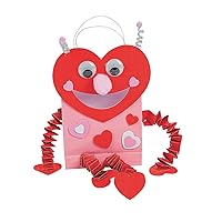 Fun Express Luv Bug Valentine Card Holder Paper Bag Craft Kit