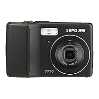 Samsung Digimax S730 7.2MP Digital Camera with 3x Advance Shake Reduction Optical Zoom (Black)