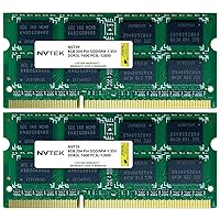 16GB (2X8GB) DDR3 1600MHZ PC3-12800 Non-ECC SODIMM NVTEK Laptop AIO PC Computer Memory