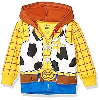 Disney Boys' Toddler Sheriff Woody Toy Story Costume Hoodie