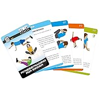 STOP! Fitness Fitness training for children, training cards, German version, card size 66 x 100 mm with plastic box