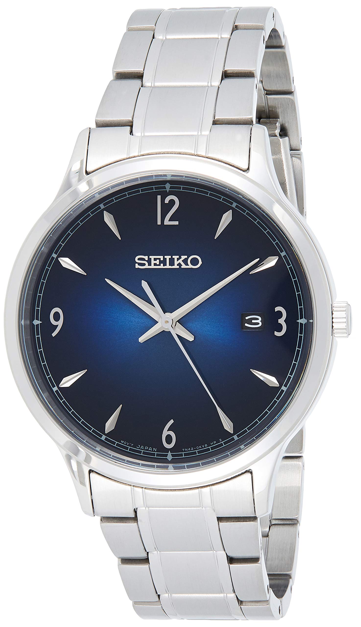 Mua Seiko Men's Analogue Quartz Watch with Stainless Steel Strap SGEH89P1  trên Amazon Mỹ chính hãng 2023 | Fado