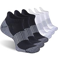 Unisex Copper Socks, Cushioned Sole Arch Support Athletic Ankle Socks Cycling Basketball Running Socks