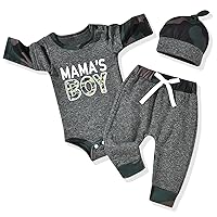 Aalizzwell Newborn Infant Baby Boys Fall Winter Outfit