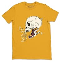 Graphic Tees Sneaker Skull 1 Retro High Brotherhood Sneaker Match T-Shirt