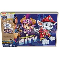 PAW Patrol: The Movie, 7 Wood Puzzles Jigsaw Bundle 12pc 16pc 24pc Chase Skye Marshall Rubble Show with Tray, for Kids Ages 4 and up