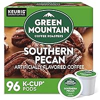 Green Mountain Coffee Roasters Southern Pecan Keurig Single-Serve K-Cup pods, Light Roast Coffee, 24 Count (Pack of 4)