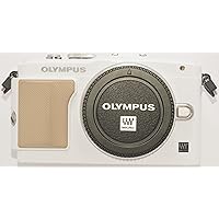 OM SYSTEM OLYMPUS E-PL5 16MP Mirrorless Digital Camera with 3-Inch LCD, Body Only (White) (Old Model)