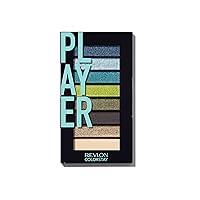 Revlon Eyeshadow Palette, ColorStay Looks Book Eye Makeup, Highly Pigmented in Blendable Matte & Metallic Finishes, 910 Player, 0.21 Oz