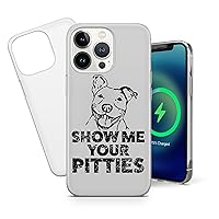 Pitbull Phone Case Dog Cover for iPhone 13 Pro, 12 Pro, 11 Pro, XR, XS, SE, 8, 7, 6 for Samsung A12, S20, S21, A40, A71, A51, for Huawei P20, P30 Lite A051_1