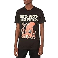 Red Hot Chili Peppers Men's Standard Official Fire Squid T-Shirt