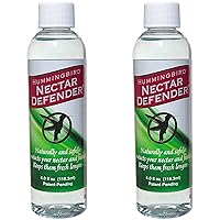 Nectar Defender - Hummingbird Nectar Extender That Prolongs The Life of Nectar for Hummingbird Feeders - It Works Exceptionally Well During Warm Weather Months - 2 Pack