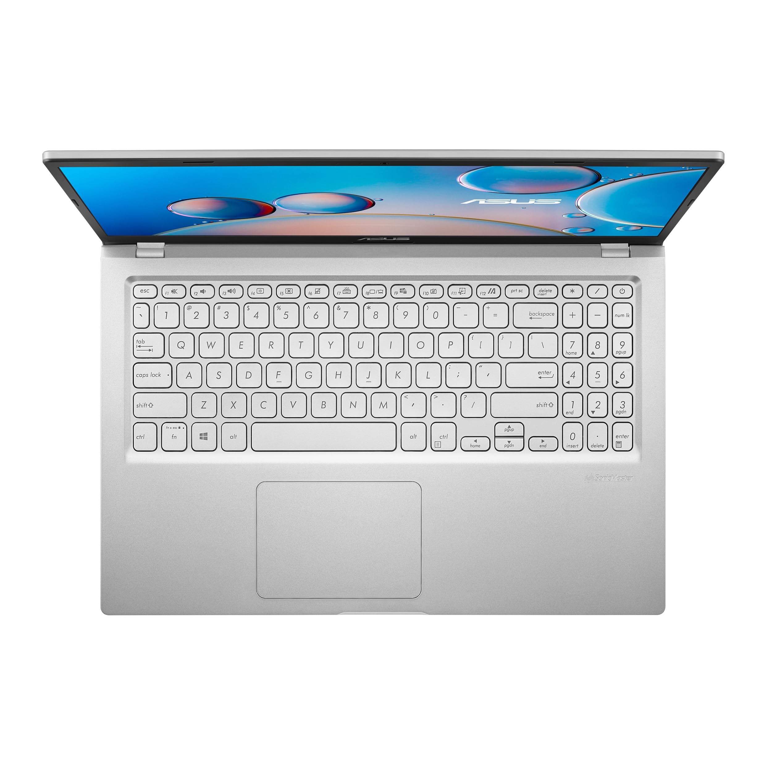 ASUS M515 15.6” PC Laptop, AMD Ryzen 3 3250U, 8GB, 128GB, Windows 11 Home in S Mode, Transparent Silver, M515DA-WS33