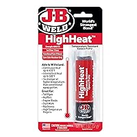 J-B Weld 8297 HighHeat 500 Degree Epoxy Putty Stick - 2 oz. , Grey