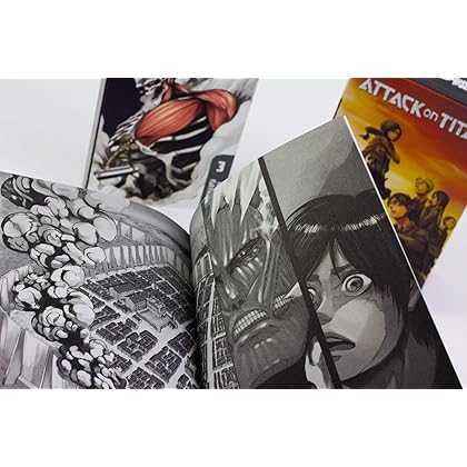 Attack on Titan Season 1 Part 1 Manga Box Set (Attack on Titan Manga Box Sets)