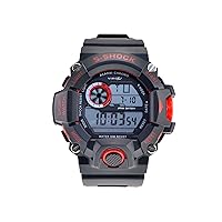 Sport Digital Watch Black and red
